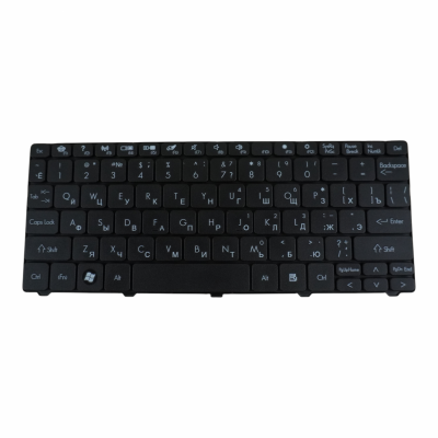 Клавиатура для ноутбука Quanta Computer, ZE6, Черный