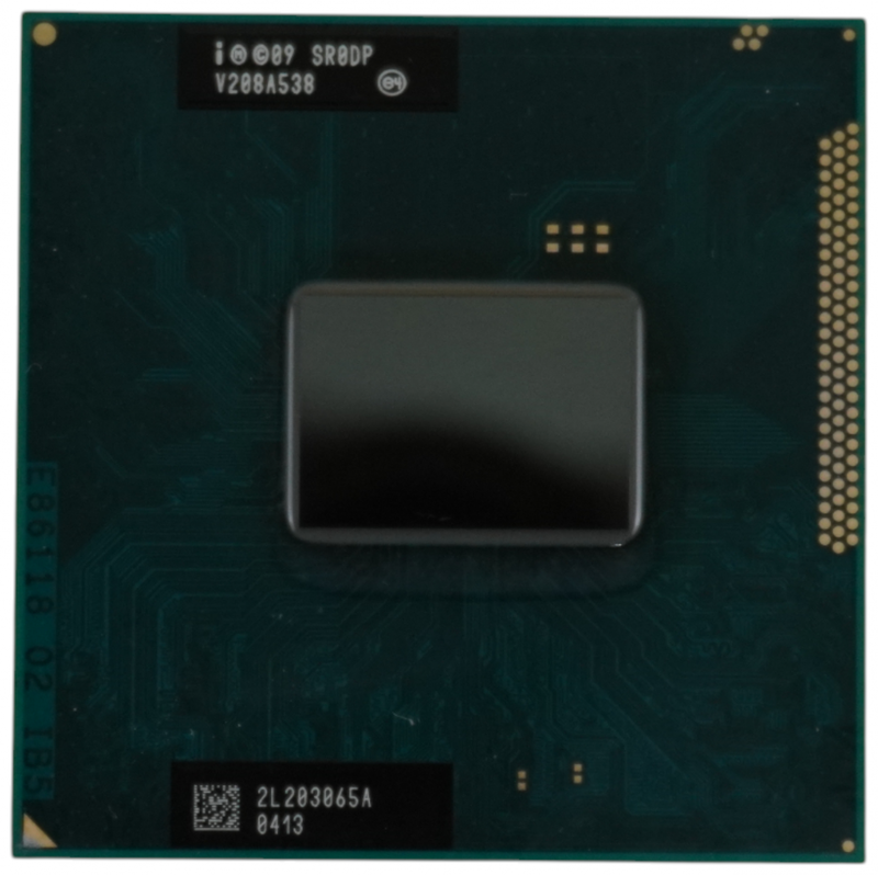 Процессор для ноутбука, Intel Core i3-2370M, 2.40 ГГц, Ядер/потоков 2 / 4 (с поддержкой Hyper-Thread