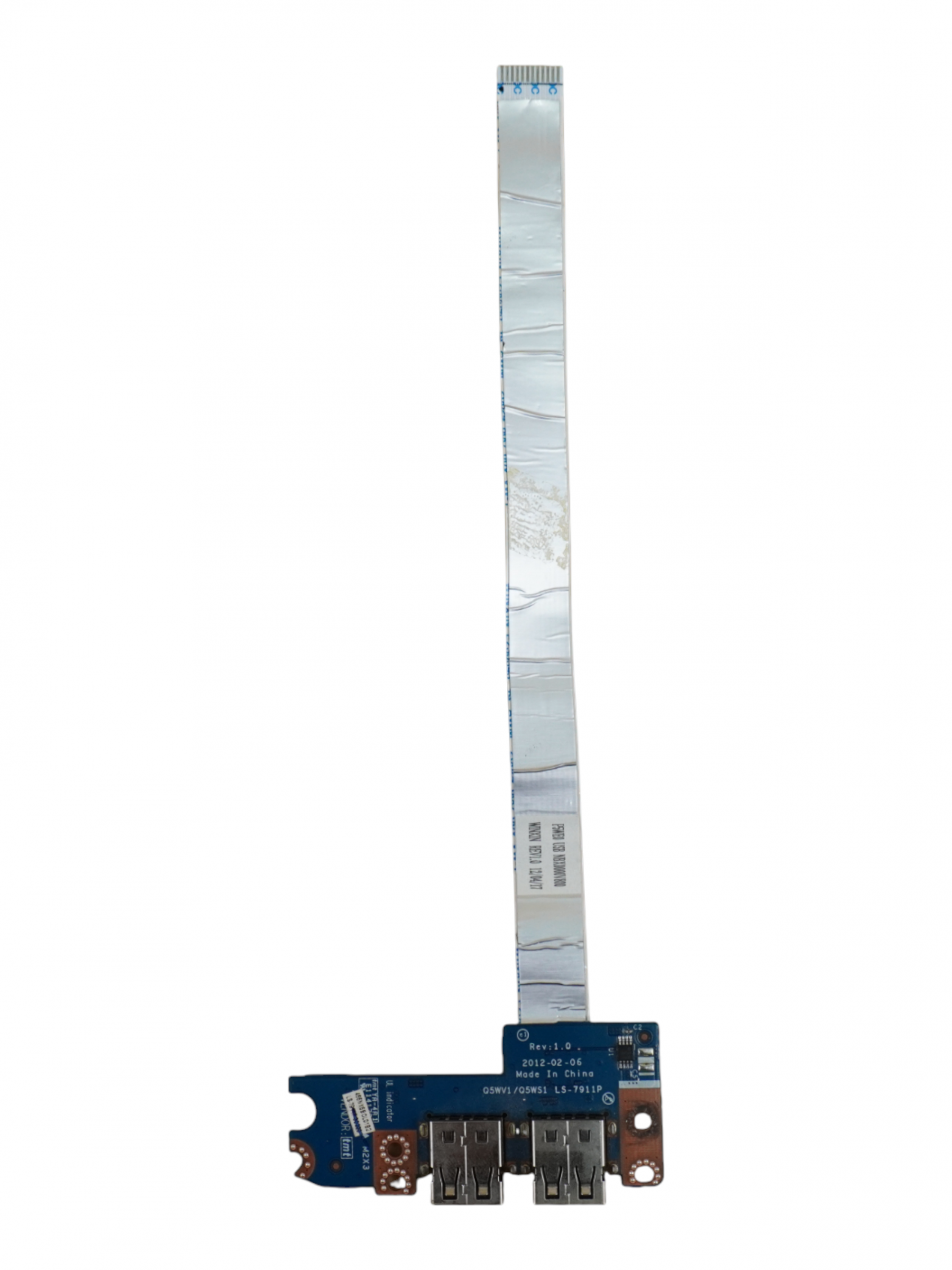 Шлейф USB для ноутбука, Acer, Q5WV1/Q5WS1 LS-7911P, 12 pin