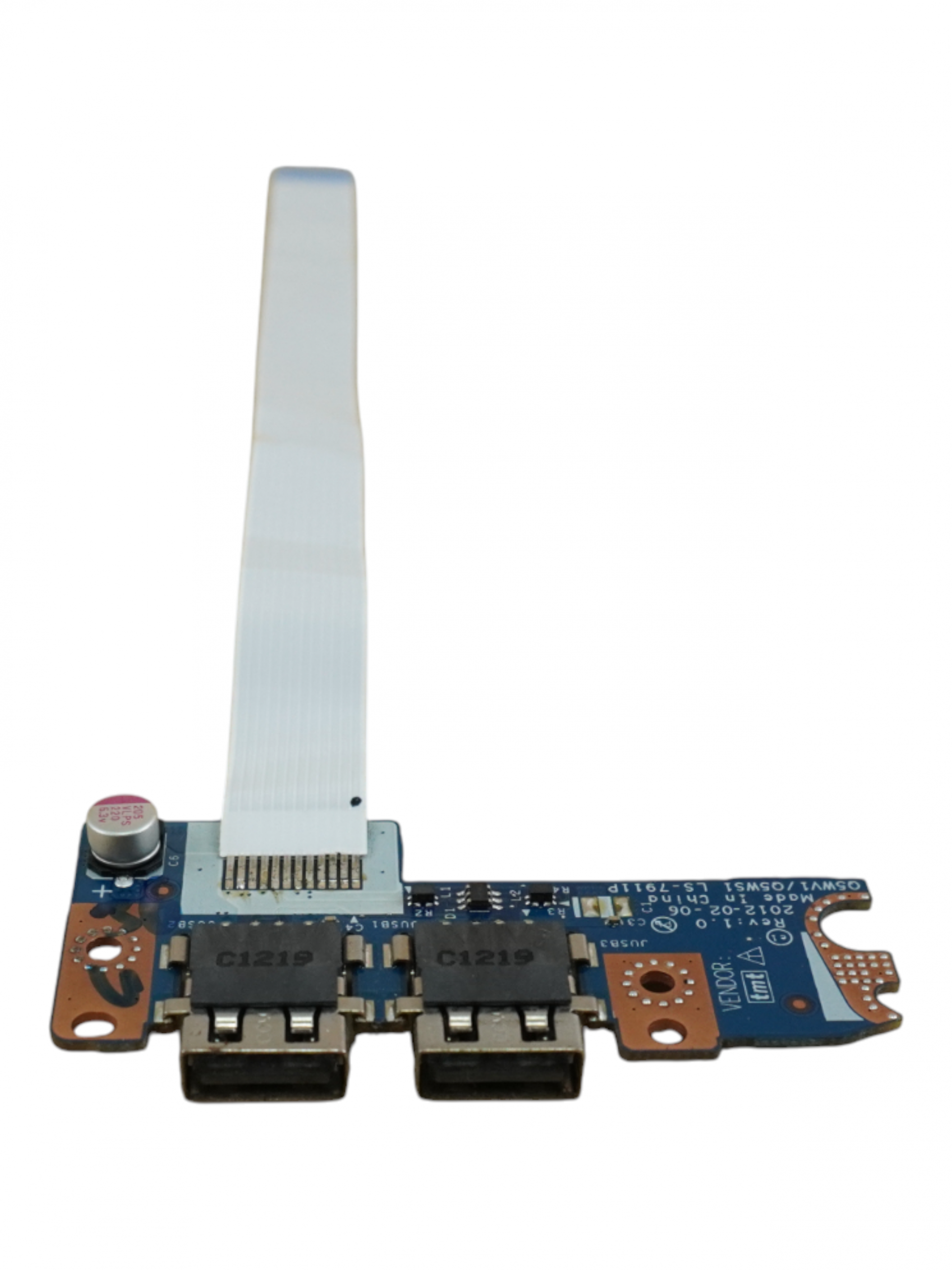 Шлейф USB для ноутбука, Acer, Q5WV1/Q5WS1 LS-7911P, 12 pin