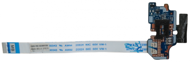 Шлейф кнопки включения для ноутбука, Acer, LS-7912P, 8 pin