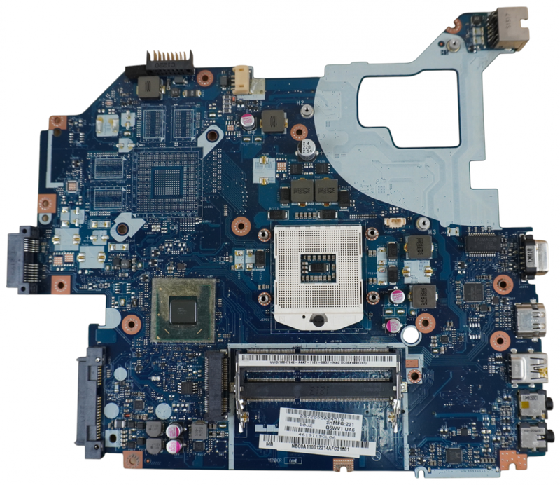 Материнская плата для ноутбука, Acer, Q5WVH LA-7912P Rev: 1.0, rPGA-989 (G2), Intel HM77 Express
