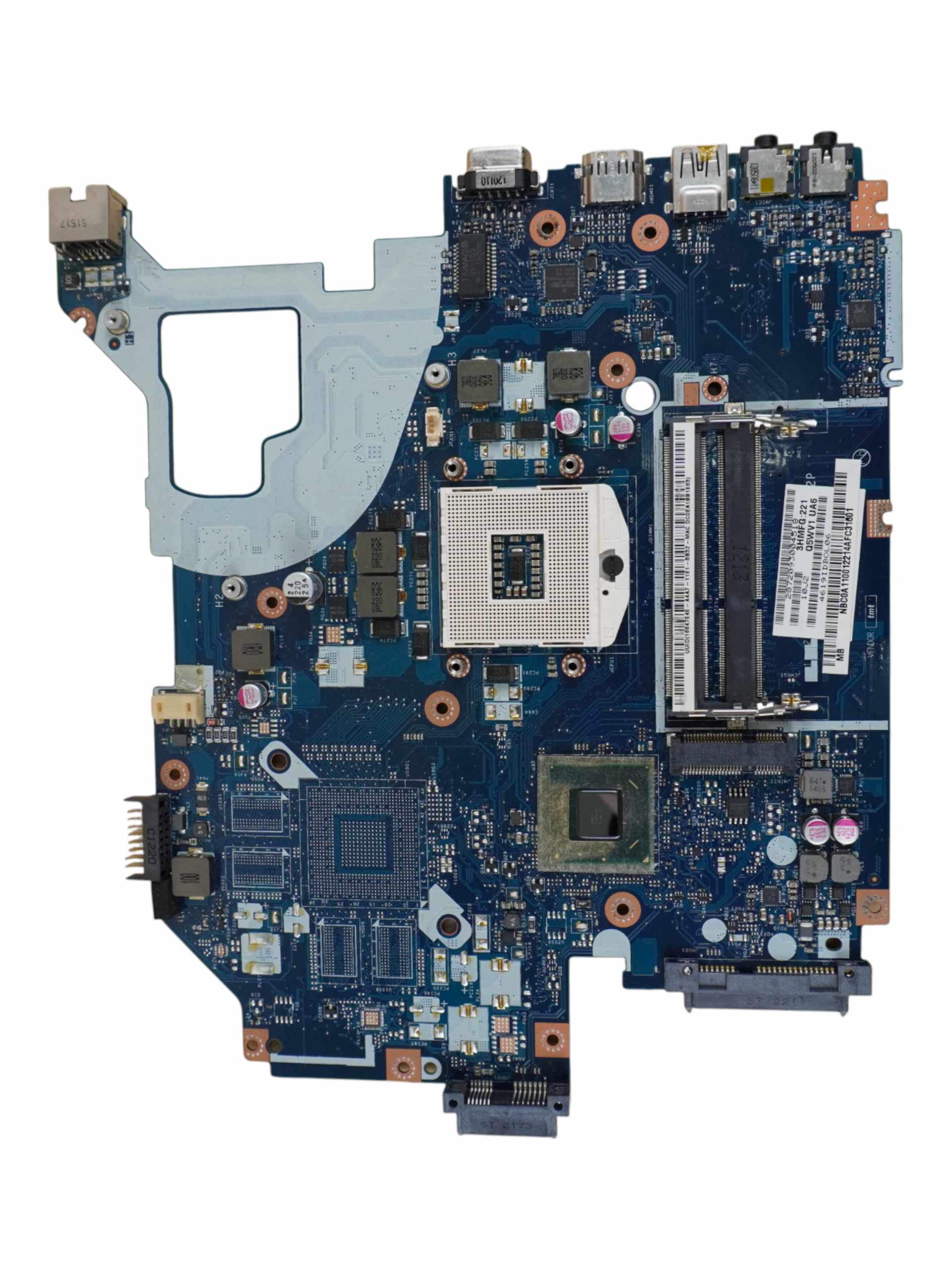 Материнская плата для ноутбука, Acer, Q5WVH LA-7912P Rev: 1.0, rPGA-989 (G2), Intel HM77 Express