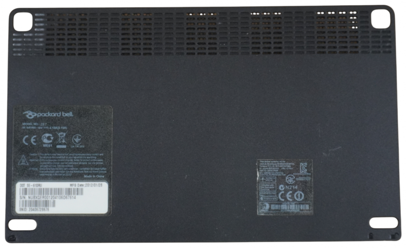 Крышка поддона для ноутубка, Acer, TSA3UZE7BDTN, Черный