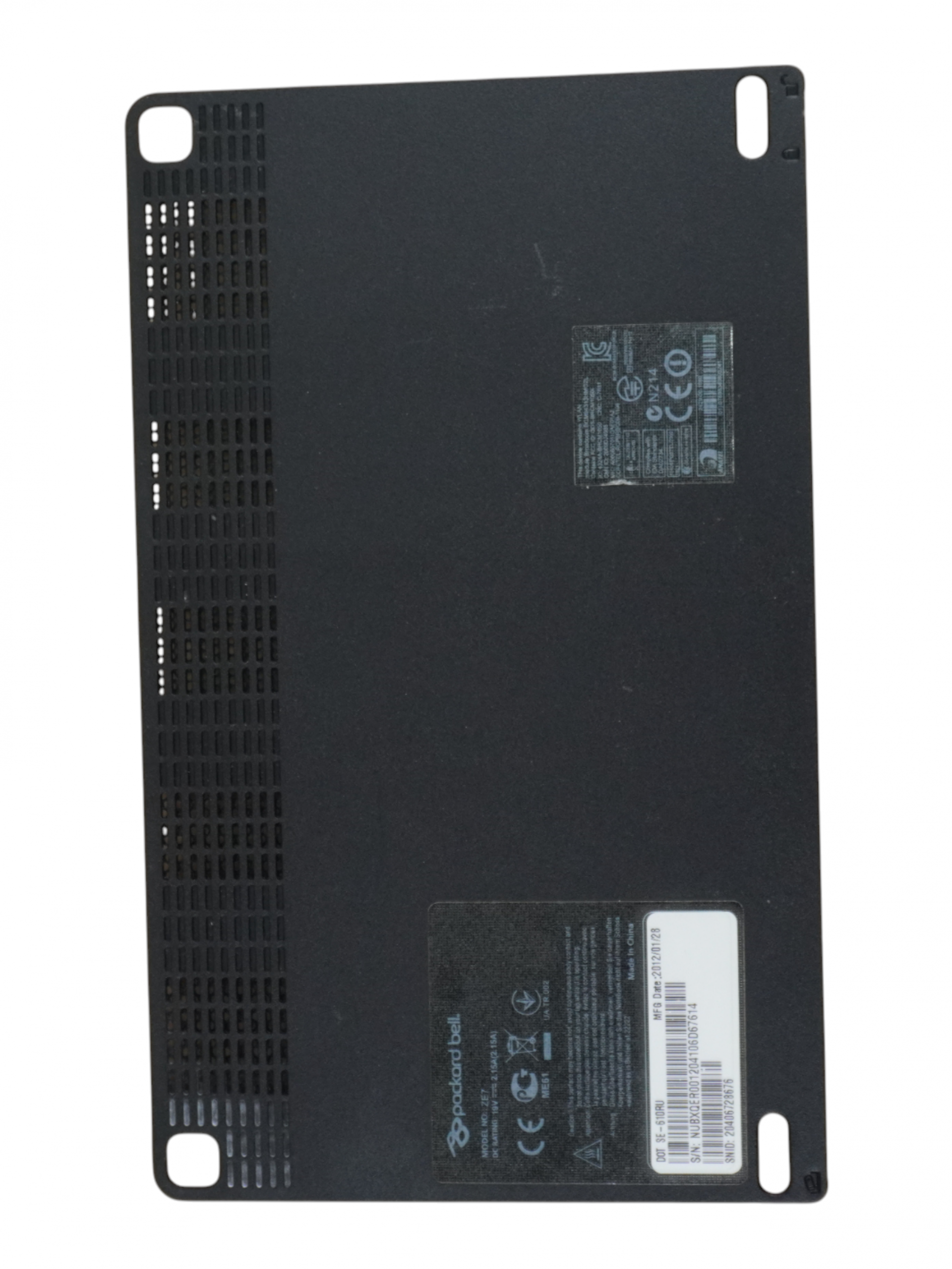 Крышка поддона для ноутубка, Acer, TSA3UZE7BDTN, Черный