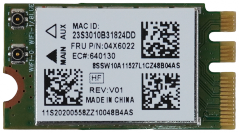 Антена Wi-Fi для ноутубка, Qualcomm, QCNFA335