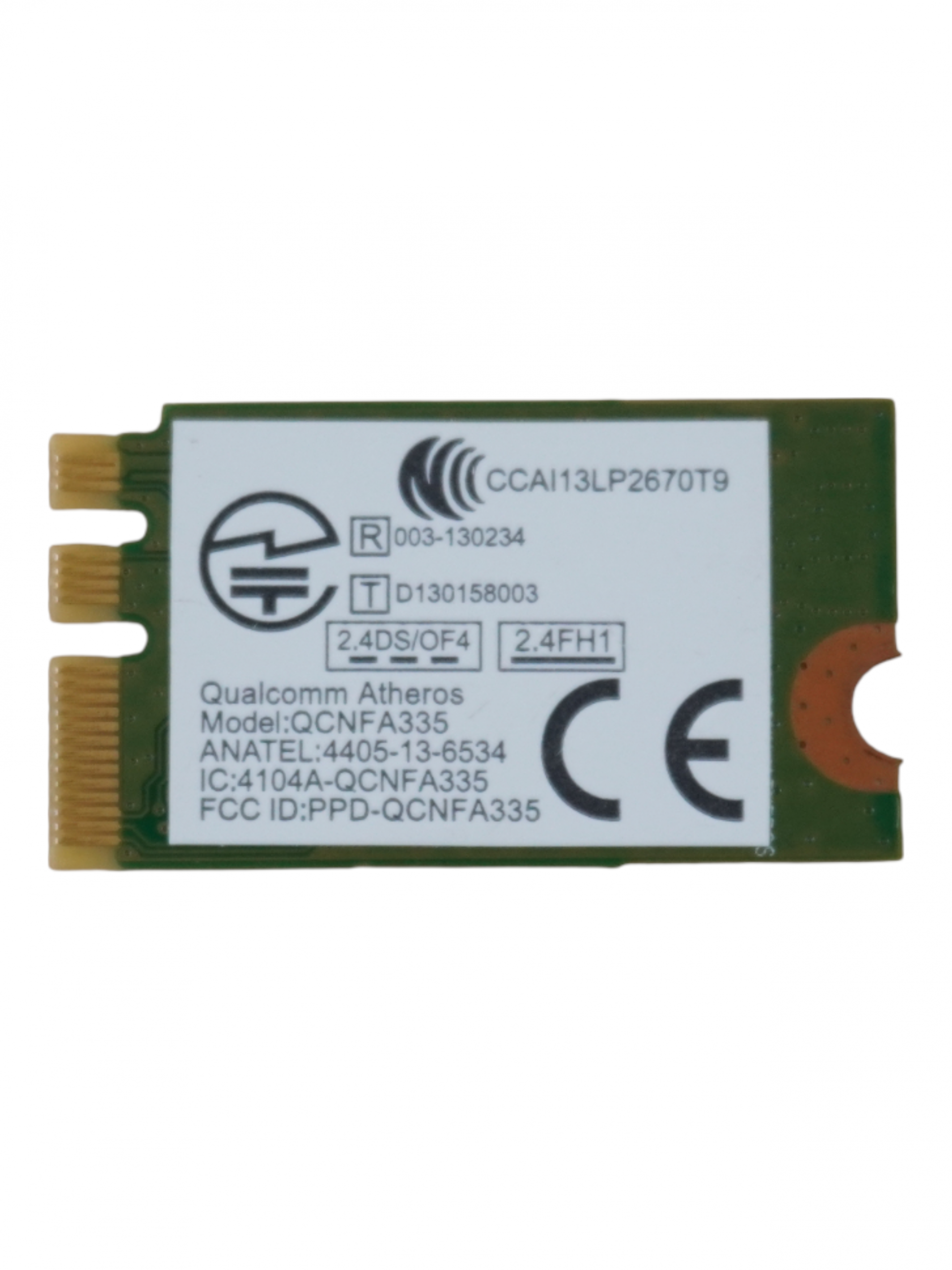 Антена Wi-Fi для ноутубка, Qualcomm, QCNFA335