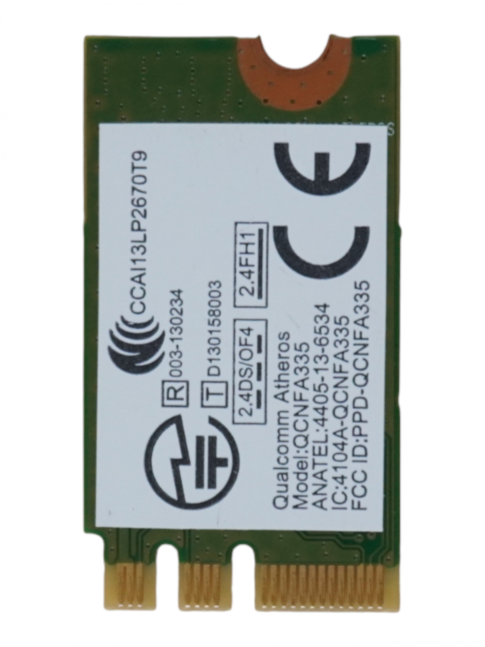 Антена Wi-Fi для ноутубка, Qualcomm, QCNFA335